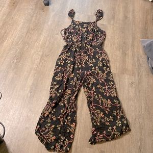 Floral Jump Suit